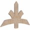 Ekena Millwork Davenport Smooth Timber Gable Bracket, Douglas Fir, 48"W x 28"H x 1 1/2"D x 5 1/2"F, 14/12 Pitch GBW048X28X0206DAV00SDF - alternate 4